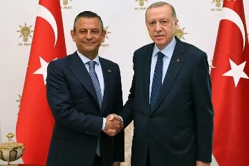 Ankara'da tarihi zirve! Erdoğan Özgür Özel'i kabul etti