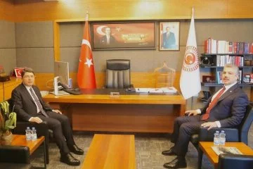 Bakan Tunç, Başkan Yüksel’i ziyaret etti
