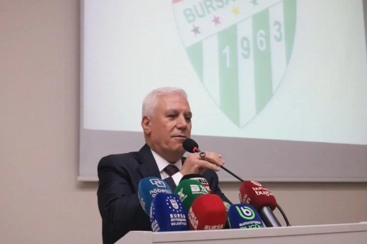 Başkan Bozbey: “Bursaspor için sistem oluşturmalıyız”