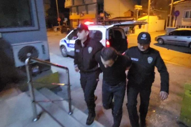 Bursa'da 39 suç kaydı bulunan şahıs kıskıvrak yakalandı
