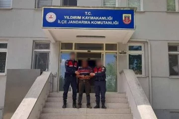 Bursa'da 65 adet suç kaydı bulunuyordu! Jandarma yakaladı