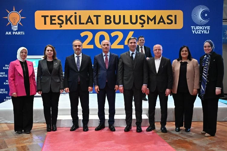 Bursa'da AK Parti kadroları buluştu