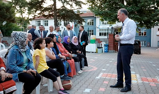 Bursa'da Başkan Taban mahalleliyle buluştu