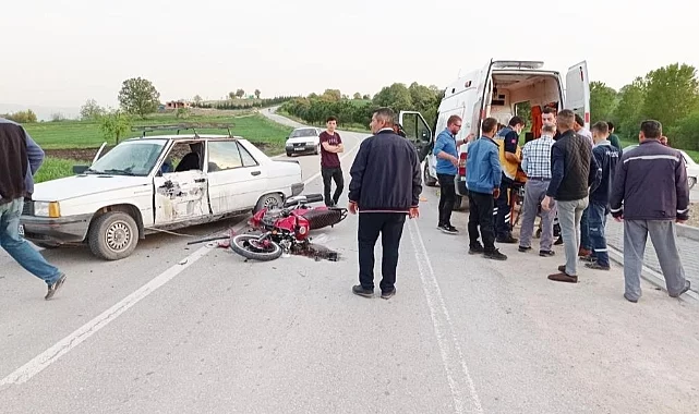 Bursa'da feci kazada ölümden döndü
