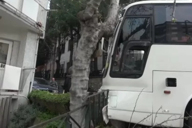 Bursa'da freni patlayan otobüs dehşet saçtı