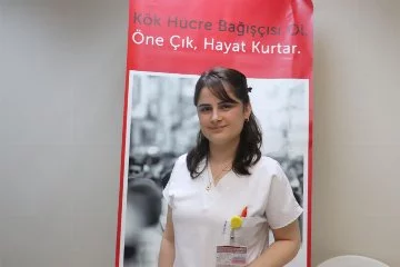 Bursa'da hemşirenin kök hücre bağışı bir anneye can suyu oldu