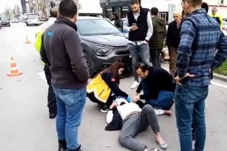 Bursa'da korkunç kaza: 2 yaralı