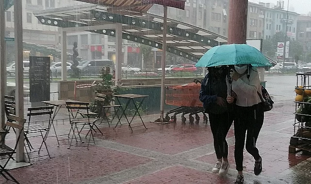 Bursa'da kuvvetli yağışlara dikkat