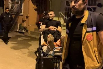 Bursa'da polise silah çekti, vurularak yakalandı