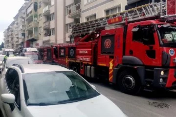Bursa'da yangın alarmı, felaketi önledi