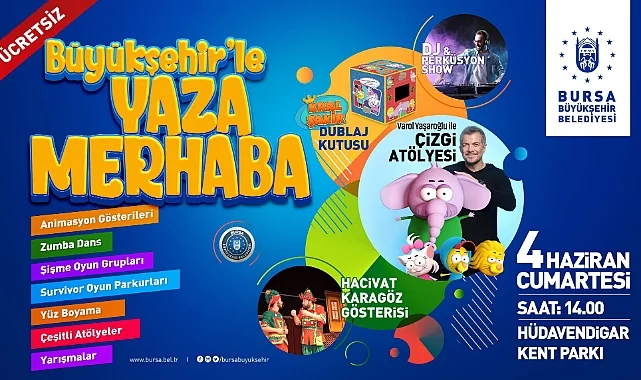 Bursa'da Yaza Merhaba etkinlikleri ‘Bilişim Sınıfı’na dönüşüyor