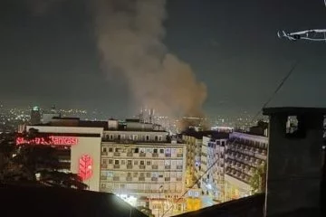 Bursa’daki iş hanında korkutan yangın!