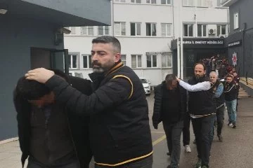 Bursa merkezli operasyonda 26 kişi tutuklandı