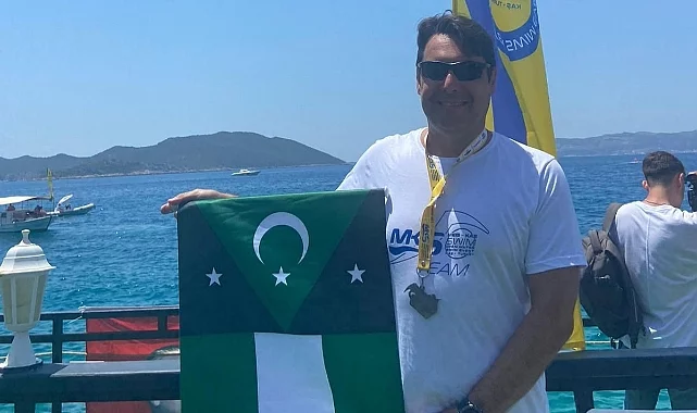 Bursalı başkan yardımcısı Yunan Adaları'ndan Türkiye'ye yüzerek geldi