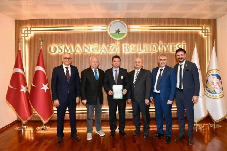 Bursaspor Divan Kurulu, Başkanları ziyaret etti