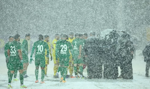 Eyüpspor - Bursaspor maçı ertelendi