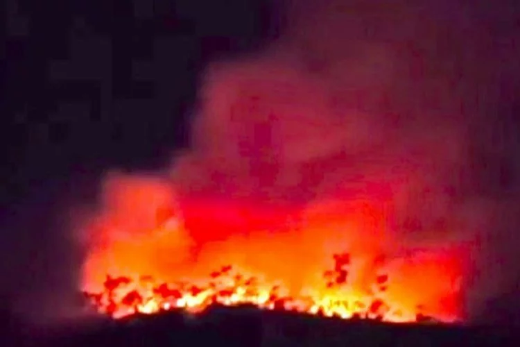 Çankırı’da 2 gündür süren orman yangını söndürüldü