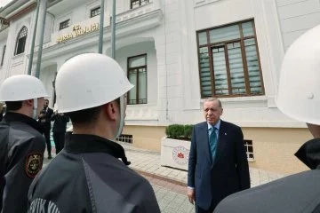 Cumhurbaşkanı Erdoğan'a Bursa'da sevgi seli