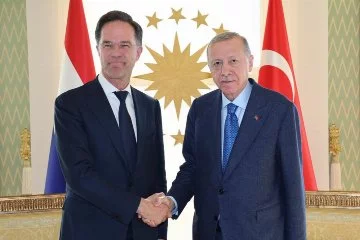 Cumhurbaşkanı Erdoğan, Başbakan Rutte’yi kabul etti