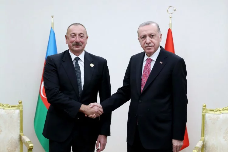 Cumhurbaşkanı Erdoğan, Cumhurbaşkanı Aliyev ile görüştü