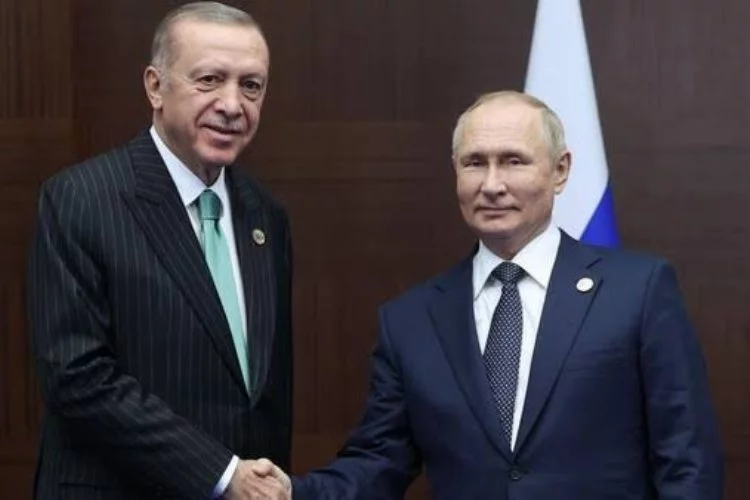 Cumhurbaşkanı Erdoğan,  Putin ile görüştü