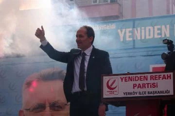 Erbakan: Türkiye’nin en hızlı büyüyen partisiyiz