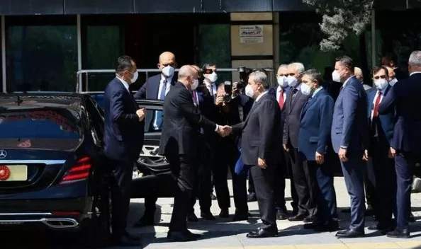 Cumhurbaşkanı Erdoğan'dan, Destici'ye ziyaret