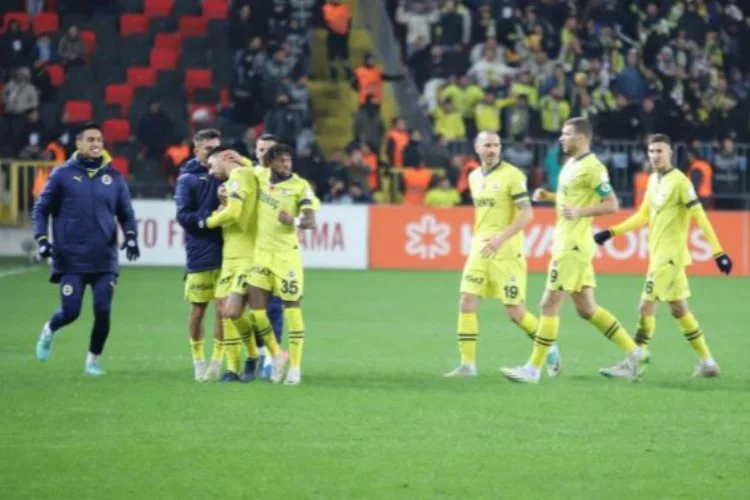 Fenerbahçe, Gaziantep'i tek golle yendi