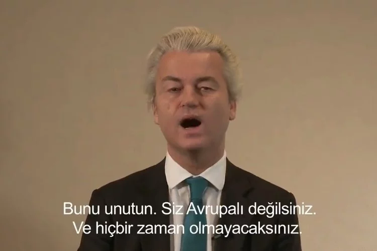 Hollandalı Geert Wilders'ten skandal sözler