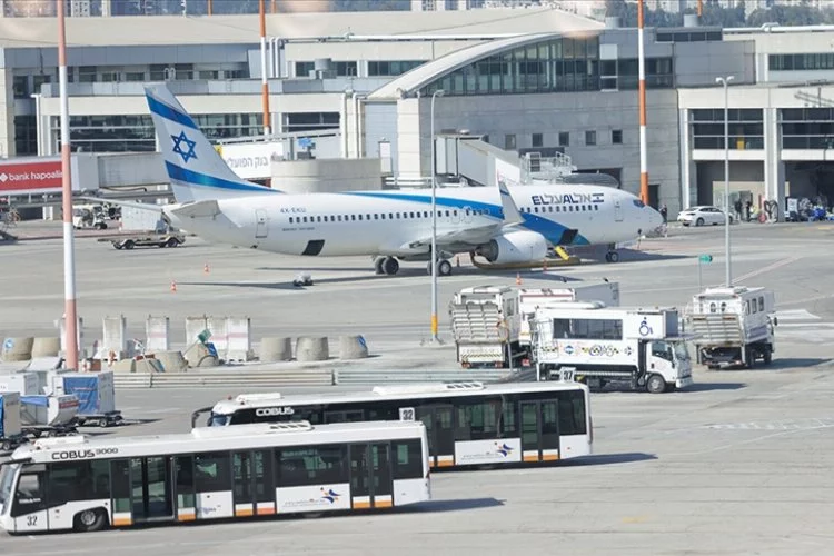 İsrail'de 600 havalimanı personeli ücretsiz izne çıkarıldı