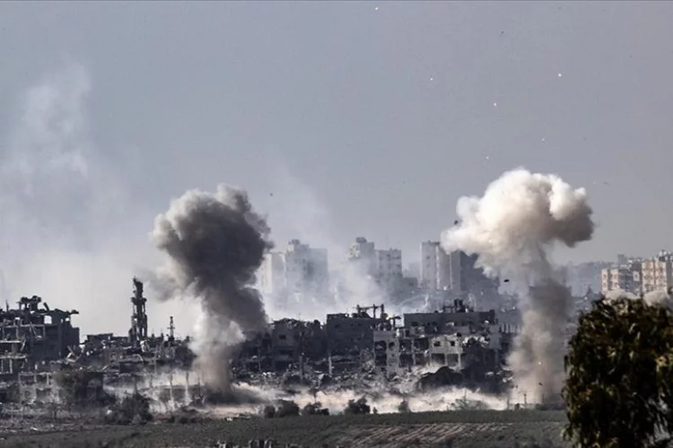 İsrail ordusu son 24 saatte Gazze’de 450 yeri vurdu