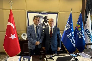 Japon Deprem Uzmanı Moriwaki, Başkan Bozbey ile görüştü