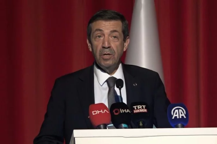 KKTC Dışişleri Bakanı Ertuğruloğlu, BUÜ'de konuştu