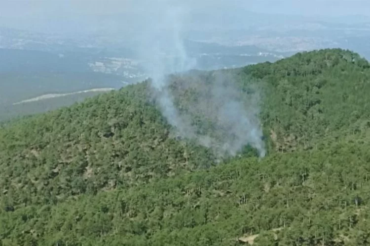 Kütahya'daki orman yangını için Bursa'da da seferberlik