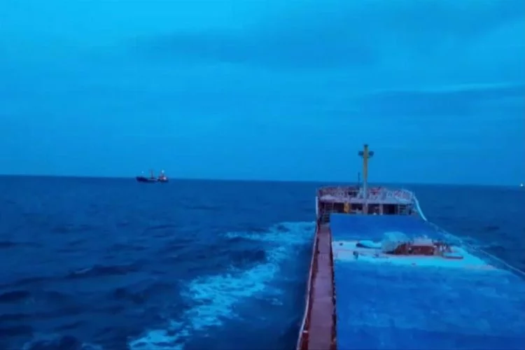 Marmara Denizi'nde batan geminin son görüntüleri ortaya çıktı