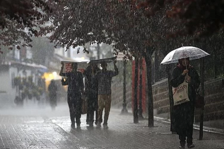 Meteoroloji'den uyarı! Bursa'ya şiddetli yağış geliyor