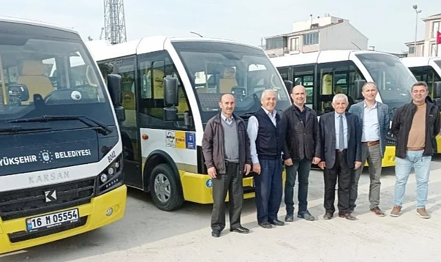 Mustafakemalpaşa’da halk otobüsleri yenileniyor  