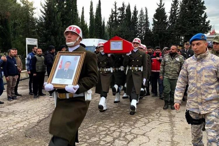 Şehit Piyade Uzman Çavuş Serkan Sayın son yolculuğuna uğurlandı