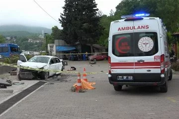 Yalova-Bursa yolunda korkunç kaza: 1 ölü, 7 yaralı